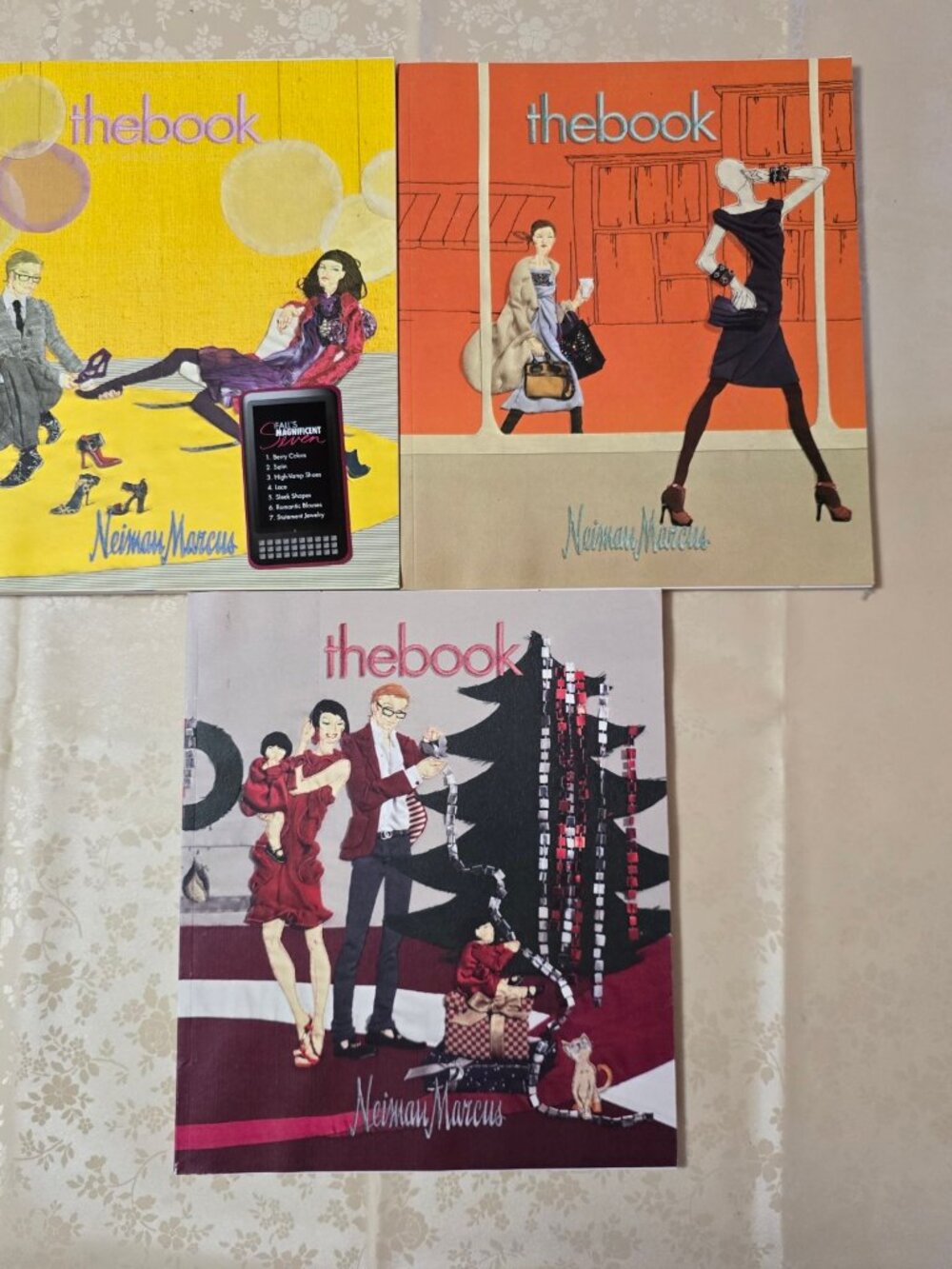 Vintage 2008 Neiman Marcus The Book Set of 3 Fashion Catalogs